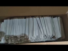 Agitação de café com embalagem totalmente revestida de papel