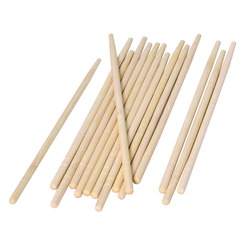 Eco-Friendly Disposable Bamboo Chopsticks 100prs/bag with 4.0-5.0mm Thickness and 180-230mm Length