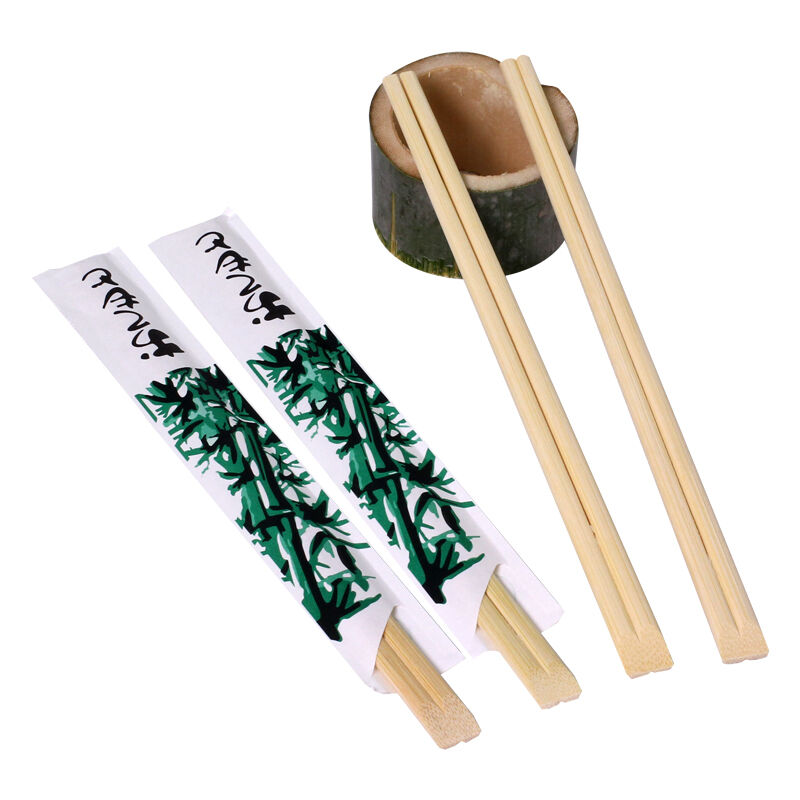 Wholesale Custom Logo Disposable Bamboo Chopsticks in 210/230/240mm Sizes Made from 100% Natural Moso Bamboo